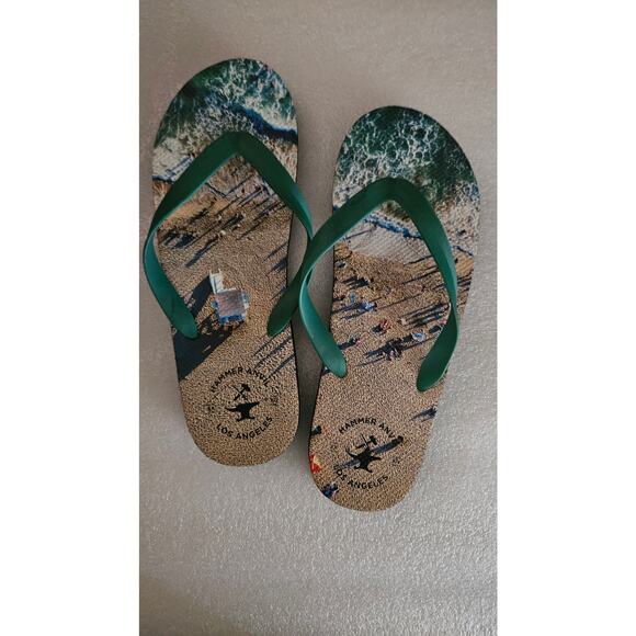 Hammer Anvil Men Flip Flops Size 10/11 - Picture 6 of 9